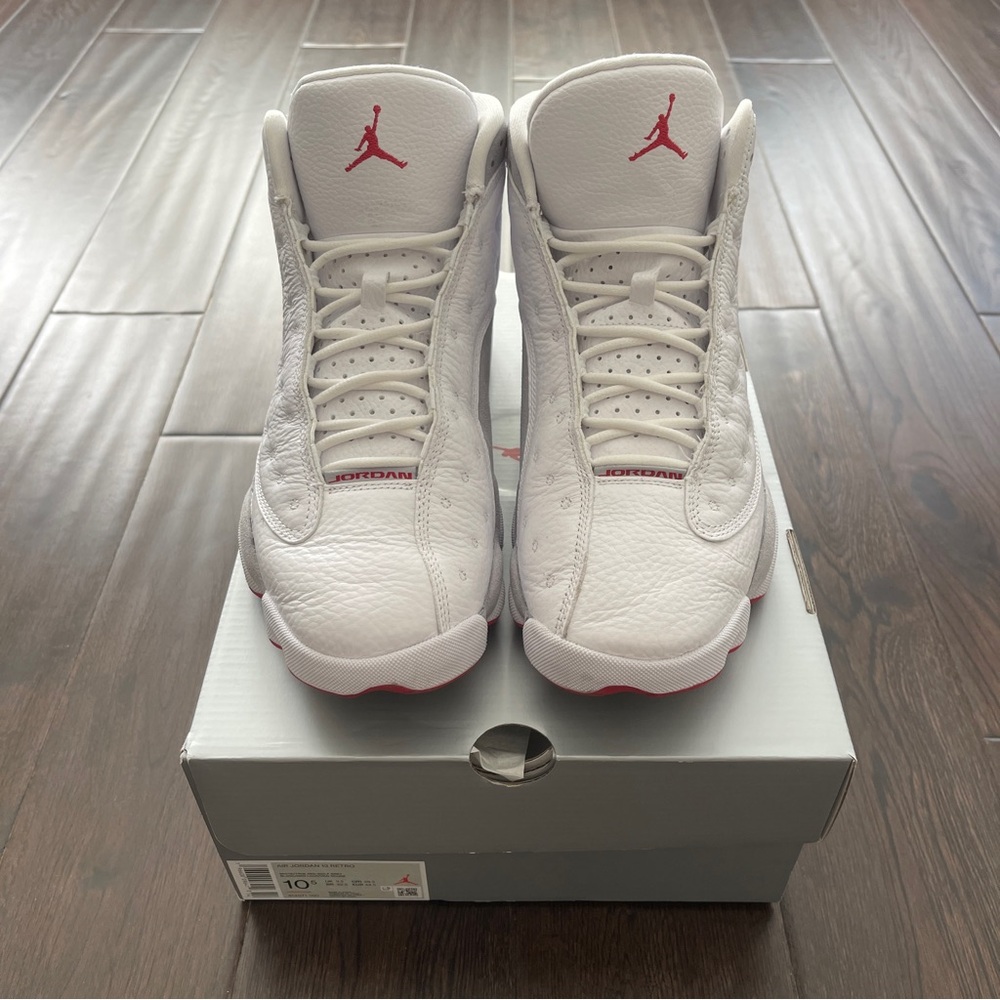 Nike Air Jordan 13 Retro Wolf Grey Men’s 10.5 - Picture 12 of 13